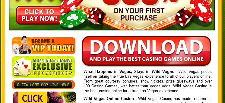 Wild Vegas Mobile Casino